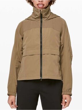 LULU LEMON EFFORTLESS JACKET WINDBREAKER